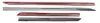 Garniture Baguette de porte latérale pour Renault Clio Voir les images du produit 10