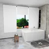 UISEBRT Verdunkelungsrollo Weiß 100x160cm, Thermo Rollo mit Produktbild-Vorschau 8