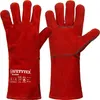 1 Paar Kaminhandschuhe Ofenhandschuhe Leder feuerfest Produktbild-Vorschau 1