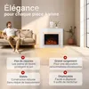 KAMINIO cheminée électrique MATTI - cheminée électrique Voir les images du produit 2