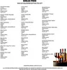 A list of wines with their details, presented in columns. Podgląd zdjęcia produktu