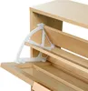 AIORBER Schuhschrank, Rattan, Ausschnittdesign, mit Produktbild-Vorschau 10