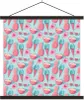 MuchoWow® Textilposter Sommer - Eiscreme - Obst - Rosa Produktbild-Vorschau 1