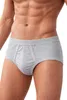 Slip da uomo 4 pezzi in 100% cotone con mosca - Intimo Anteprima dell’immagine prodotto 3