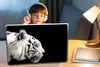 MuchoWow® Laptop Aufkleber Sticker Cover Tiger - Weiß - Produktbild-Vorschau 3