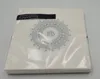 Servietten IHS 33x33cm 20 Stück weiß silber Produktbild-Vorschau 4
