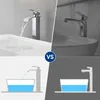 Wasserfall Waschtischarmatur Hoch, 304 Edelstahl Chrom, Produktbild-Vorschau 9