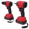 21-V-Schlagschrauber Schlagbohrmaschine Elektrowerkzeug-Set Produktbild-Vorschau 1
