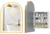 Badezimmer-Wandschrank mit Spiegel und LED-Beleuchtung, Produktbild-Vorschau 1