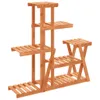 Blumenständer 95x25x96 cm Massivholz Tanne Produktbild-Vorschau 1
