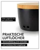 CONTINENTA Brot-Topf aus matt schwarzer Keramik mit Produktbild-Vorschau 10