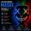 LED Grusel Maske - wie aus Purge steuerbar, Gesicht Produktbild-Vorschau 3