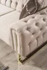 Villa Möbel Sofa Set Nova Beige Stellvariante:3+2+1 Relax- Produktbild-Vorschau 7