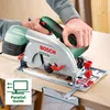 A person is using a Bosch circular saw to cut wood. Podgląd zdjęcia produktu