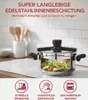 Schnellkochtopf 8L Druckkochtopf Edelstahl  Induktion  Produktbild-Vorschau 2