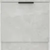 vidaXL Nachttische 2 Stk. Betongrau 40x39x40 cm Produktbild-Vorschau 6