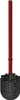 A toilet brush with a red handle and black bristles on a white background. Produktbild-Vorschau