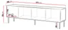 MIRJAN24 TV-Lowboard Art Deco 4D 150, TV-Schrank mit 4 Produktbild-Vorschau 7