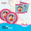 Heidi 41-tlg. Party Set – Geburtstag Deko mit Tellern Produktbild-Vorschau 3