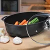 ALUGUSS Bräter Schmortopf mit Glasdeckel 8,3l  39 x 26,5 x Produktbild-Vorschau 5