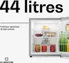 Klarstein Mini Réfrigérateur - 44L, avec porte en verre, Voir les images du produit 2
