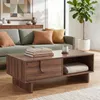 Table basse "Katanshumn" avec tiroir et 2 compartiments de Voir les images du produit 8
