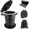 Camping Toilette klappbar tragbar – Mobile Campingtoilette Produktbild-Vorschau 1