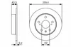 2x BOSCH Bremsscheibe 0 986 479 C44 für SUZUKI SWIFT IV (FZ Produktbild-Vorschau 6