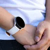 Strap-it Samsung Galaxy Watch 3 41mm Lederarmband (Weiß) Produktbild-Vorschau 4