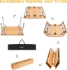 Table de camping KING CAMP Bambou 100 x 65 cm Voir les images du produit 6