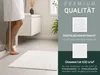 2er Set Badematte Badvorleger mit Waffelmuster, 100% Produktbild-Vorschau 6