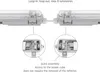 Two connected luminaires with close-up views of their connection points. Podgląd zdjęcia produktu