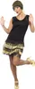 A woman in a flapper dress posing. Produktbild-Vorschau