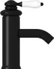 vidaXL Rubinetto per lavabo nero 130x180 mm Anteprima dell’immagine prodotto 4