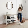 Ławka na buty Relaxdays, na 8 par butów, wys. x szer. x Podgląd zdjęcia produktu 2