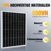 100W Solarpanel Set 12V Monokristallines PV kit Solarmodul Produktbild-Vorschau 9