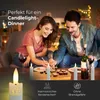 LED Stabkerze 2er indoor mit Timer Funktion - 6 Stunden - Produktbild-Vorschau 4