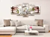BLUMEN LILIEN Acrylglasbild Modern Wandbild Glasbilder Produktbild-Vorschau 1