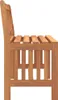vidaXL Gartenbank 80 cm Massivholz Eukalyptus Produktbild-Vorschau 4