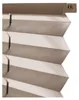 Sonello Plissee Klemmfix ohne Bohren 100cm x 120cm Braun Produktbild-Vorschau 4