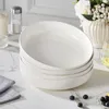 Assiette creuse en porcelaine, 4 pièces Bol à soupe, Voir les images du produit 8