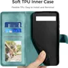 Google Pixel 7A Lederhülle Wallet Case Schutzhülle Grün Produktbild-Vorschau 5