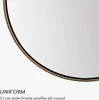 Elegance by Casa Chic - Zlaté kovové nástenné zrkadlo - Náhľad obrázku produktu 5