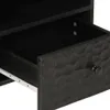 Konferenčný stolík, čierny 80x54x40 cm, mangový masív Náhľad obrázku produktu 8