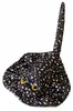 Pluche pijlstaartrog mascotte knuffel zwart gestippeld 50cm Productafbeelding-voorbeeld 2