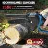 Mini Kettensäge mit Akku 3000mAh, 8 Zoll and 6 Zoll Anzug, Produktbild-Vorschau 3