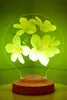 Geschenkelampe LED Nachttischlampe Plumeria Blumen 3D Produktbild-Vorschau 2