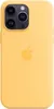 A yellow iPhone 14 Pro Max case with MagSafe is shown from the back. Náhled obrázku produktu