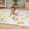 KiddyMoon Play Mat Baby Mat Oboustranná prolézací podložka Náhled obrázku produktu 11
