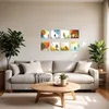 Kurtzy 12 Stück Leinwand zum Bemalen 20 x 20 cm - Produktbild-Vorschau 7